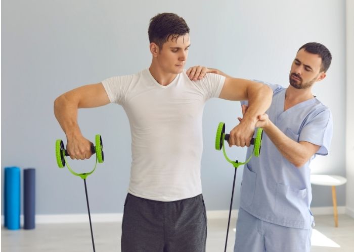 Modello sito fisioterapista